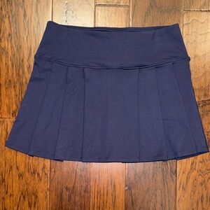 Freely Navy Blue Pleated Women's Athletic Skort sz M
